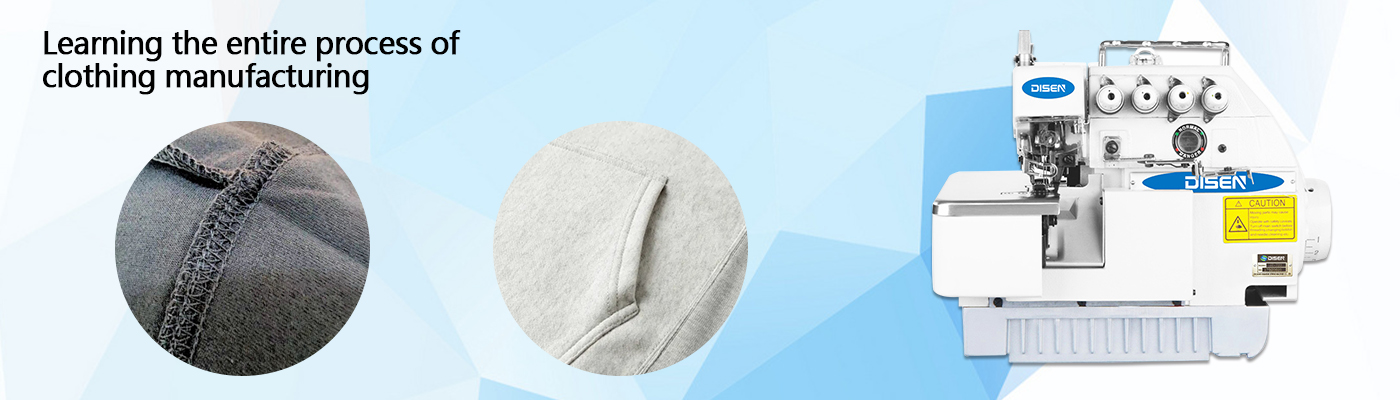 Learning the entire process of clothing manufacturing