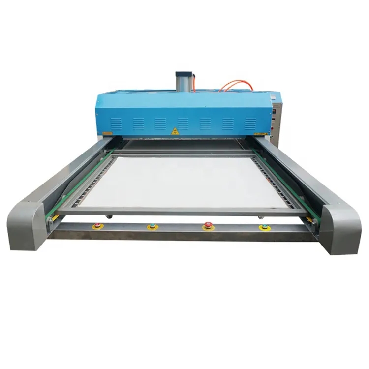 DS-8B-1 100*120cm Fully Automatic Double Sided Pneumatic T-shirt Sublimation Heat Press Transfer Machine Price