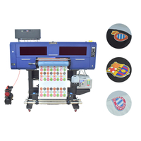 60cm UV DTF Printer crystal label ptinting Multicolor 3D Printing factory price
