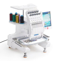 DS-Y1201MINI Portable Logos Single Head Computerized Embroidery Machine For Fashion Industry