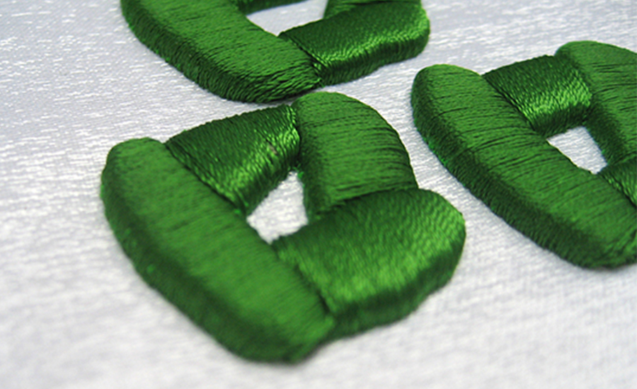 3D embroidery