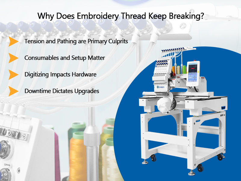 Why Does Embroidery Thread Keep Breaking?