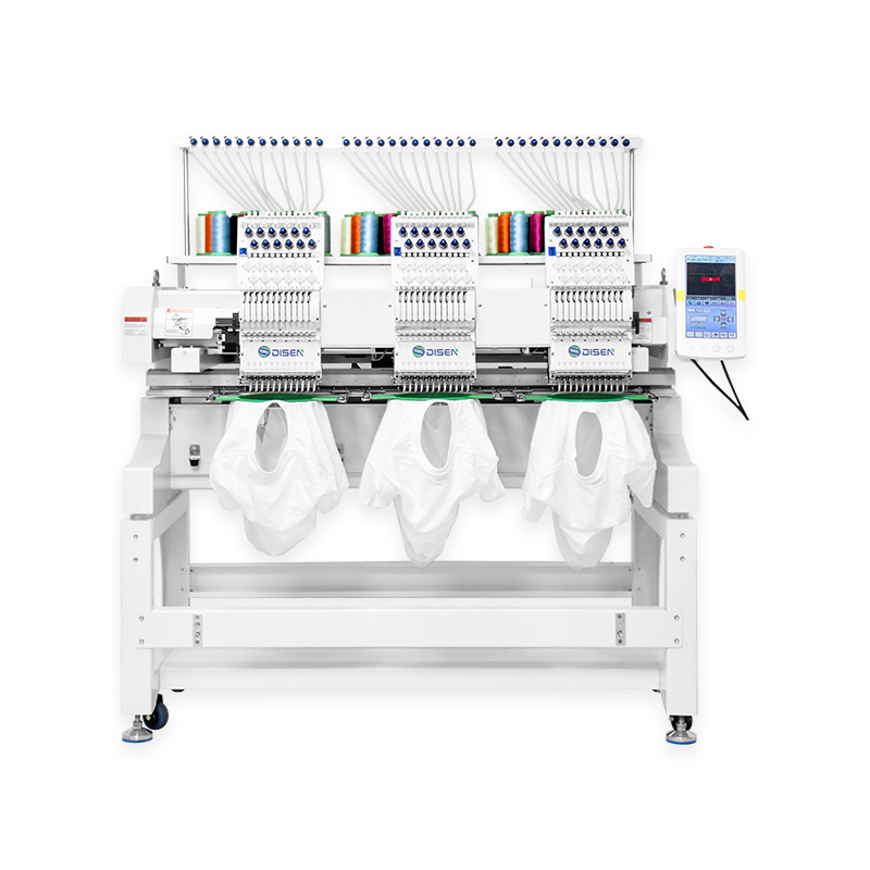 DS-J1203 Three Heads 12 Needles Embroidery Machine