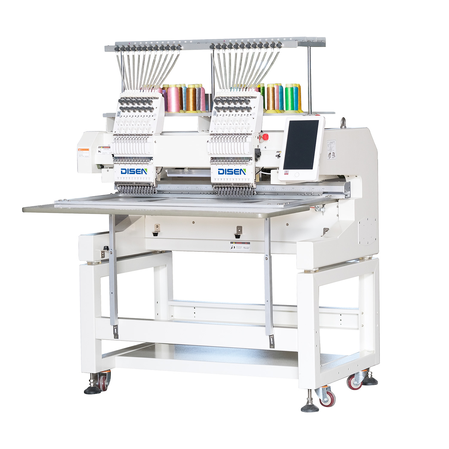 Commercial Embroidery Machine Setup
